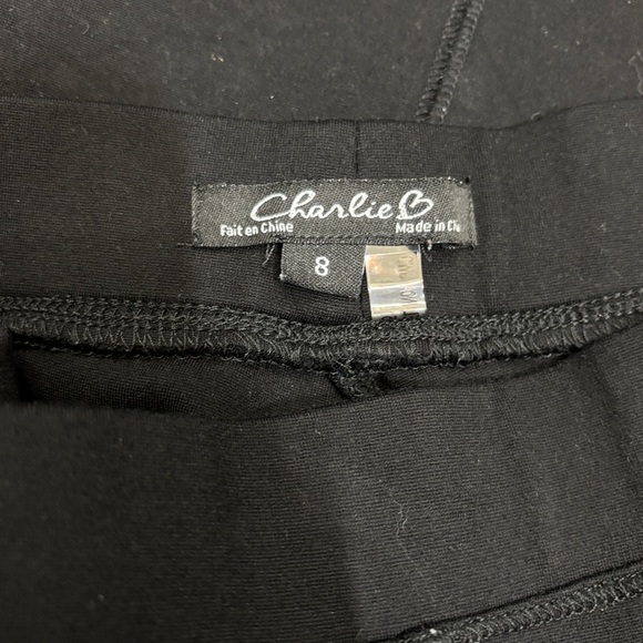 Charlie B. Black Ankle Pants - Picture 3 of 4